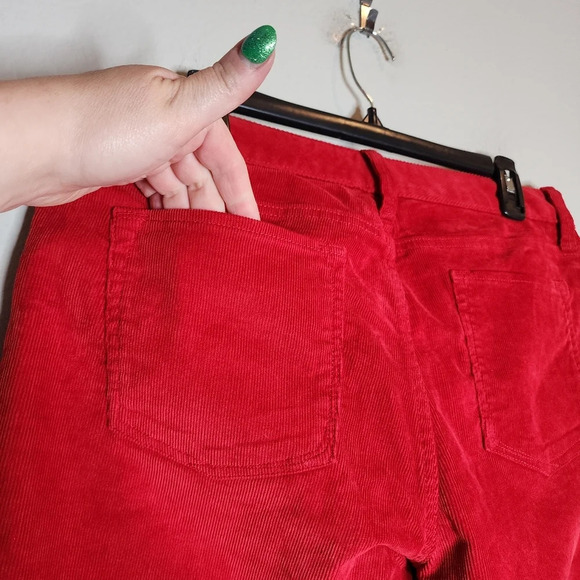 Banana Republic Red Corduroy pants. Size 31. - Picture 11 of 16